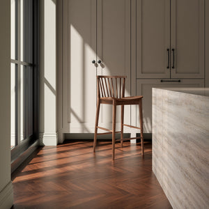 Marley Counter Stool in Walnut