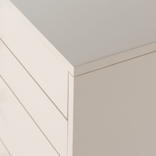 Van 7 Drawer Dresser In Matte Alabaster