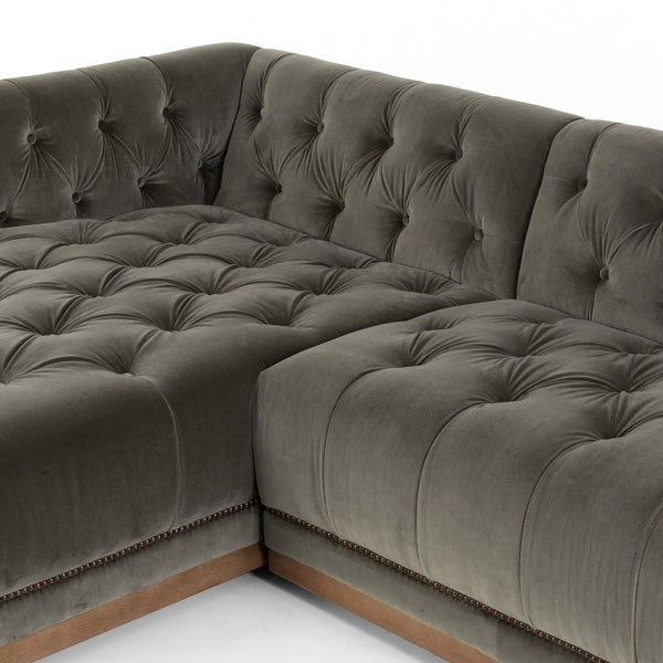 Maxx 2Pc Laf Sectional In 109 In Sapphire Brch