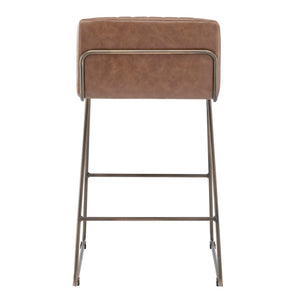 Raoul Counter Stool In Antique Cigar Brown