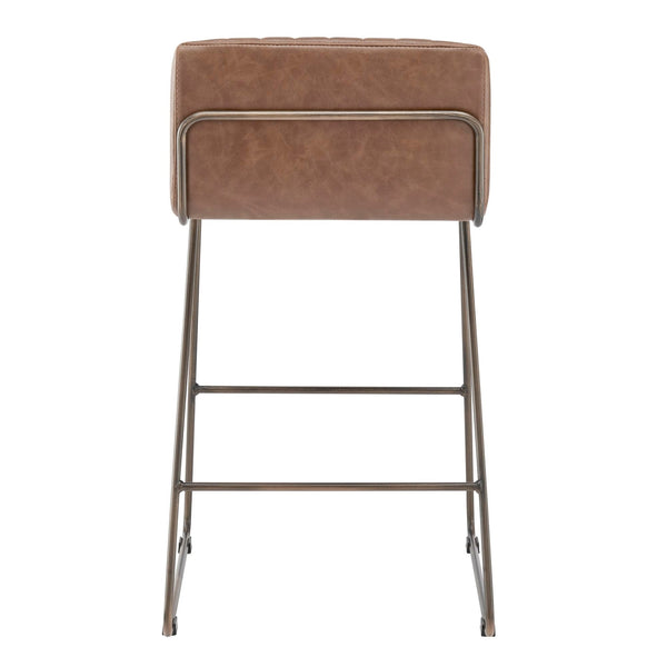 Raoul Counter Stool In Antique Cigar Brown
