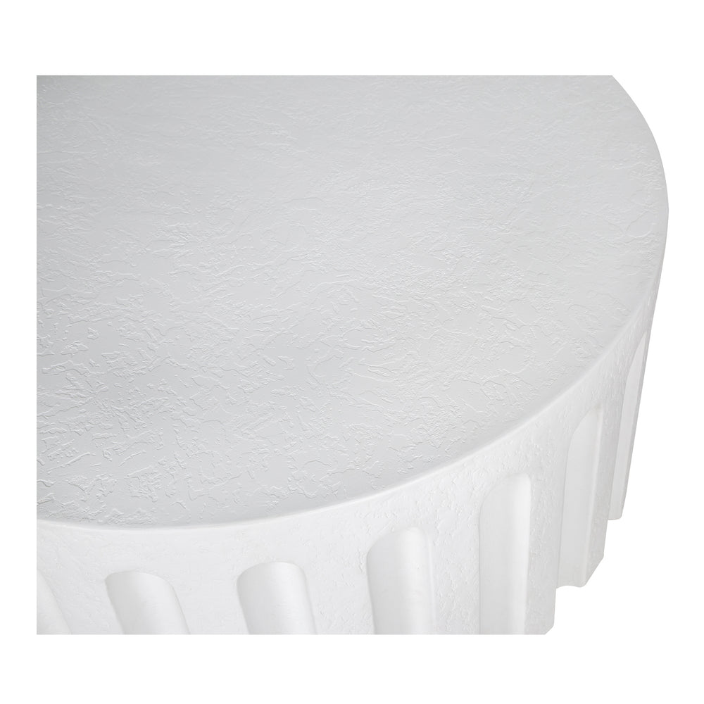 Eris Outdoor Coffee Table in White