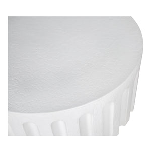 Eris Outdoor Coffee Table in White