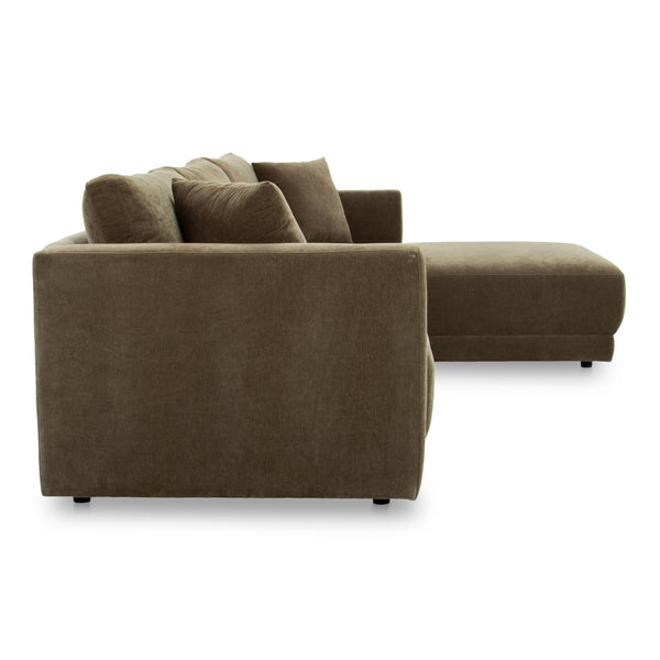 Bryn Sectional Right in Heritage Cedar Green