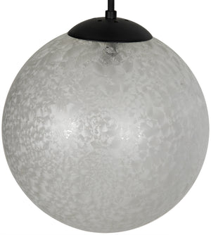 Artemis Chandelier, Steel with Black Finish