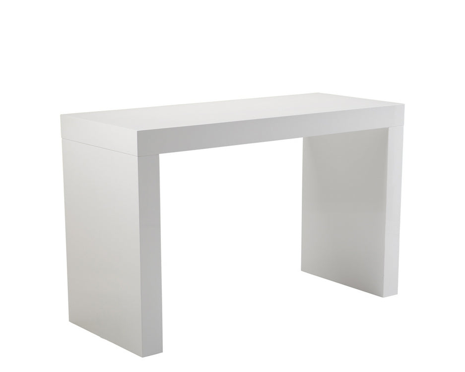 FARO C-SHAPE COUNTER TABLE - WHITE