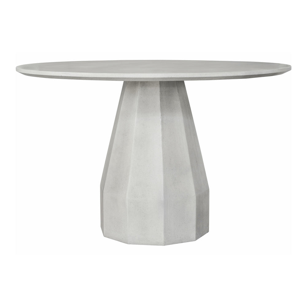 Moe's Templo Outdoor Dining Table Antique White