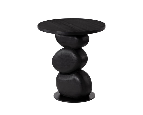PAPLO END TABLE - BLACK