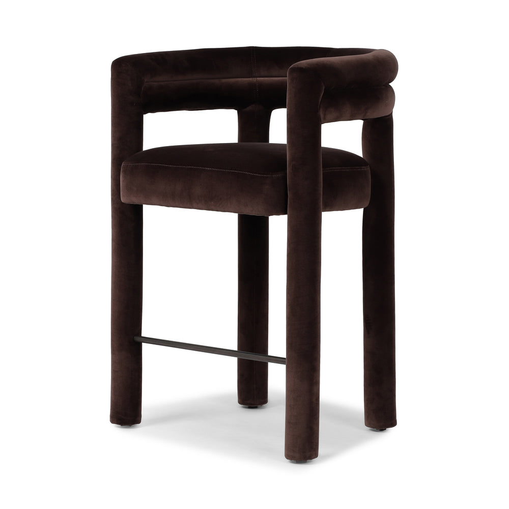 Tacova Counter Stool In Surrey Cocoa