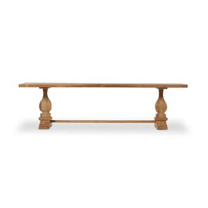 Novell Outdoor Dining Table In 111" In Natural