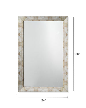Fragment Rectangle Wall Mirror, Small