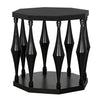 Marceo Side Table, Hand Rubbed Black