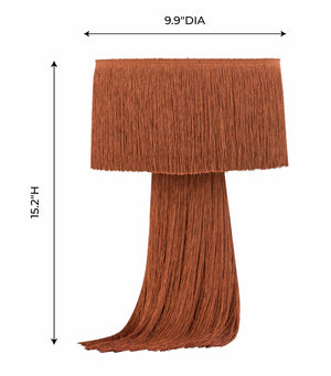 Atolla Brick Tassel Table Lamp