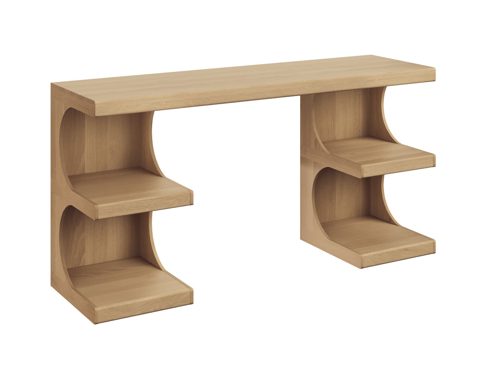 CATRINE DESK - RUSTIC OAK