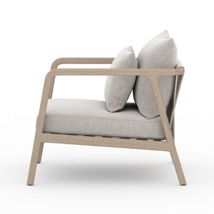Numa Outdoor Chair in Brown/Stone Grey