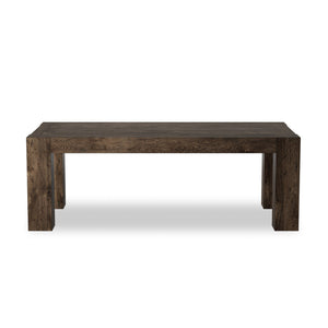 Abaso Dining Table - Ebony Rustic Wormwood Oak