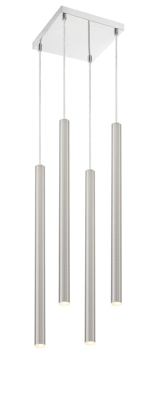 Forest 4 Light Island/Billiard in Chrome Finish
