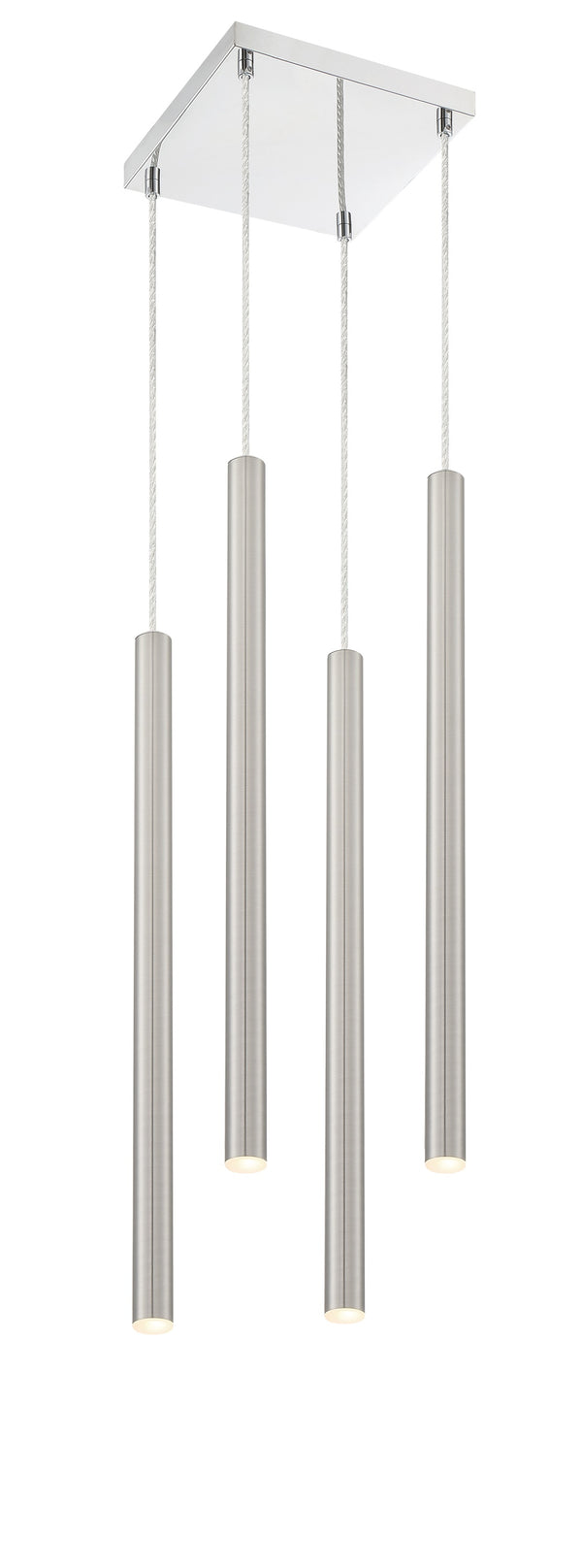 Forest 4 Light Island/Billiard in Chrome Finish