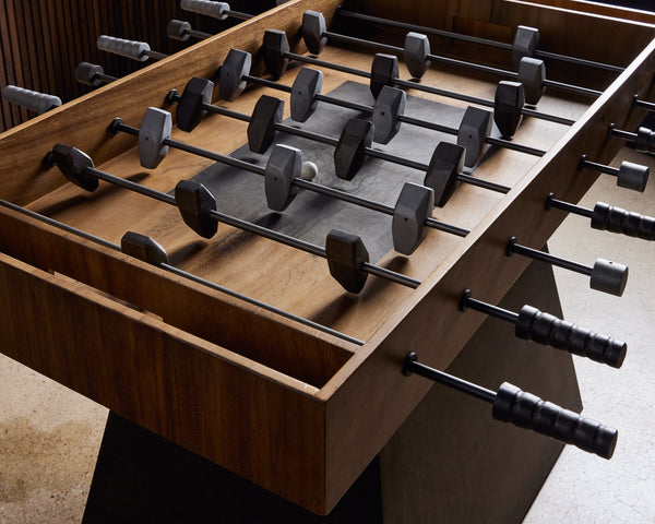 Foosball Table In Natural Brown Guanacaste