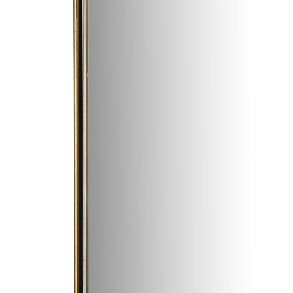 Jacques Mirror In Antique Brass