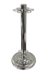 Players Billiard Cue Stand in Chrome Finish