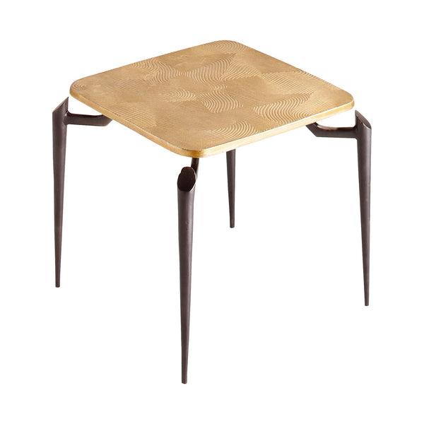 Tarsal Side Table | Black | Gold