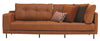 Arte 3 Seater Sectional Left Hand Facing in Orange