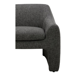 Moe's Kenzie Accent Chair in Shadowed Grey