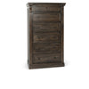 Adelaide Solid Wood 6-Drawer Chest in Cocoa Brown