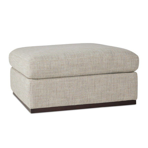 Colt Sectional Ottoman In Canton Dove-Aged Sienna