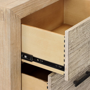 Hampton Nightstand Double Drawer