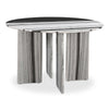 Moe's Celia Round Dining Table in Panda Marble