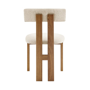 Hailey Boucle Dining Side Chair, Palladian Beige