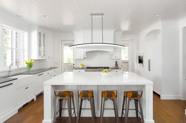 Arc 1 Light Chandelier in Chrome Finish