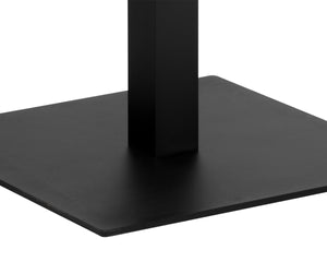 MERANO BAR TABLE - SQUARE - BLACK