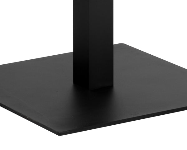 MERANO BAR TABLE - SQUARE - BLACK