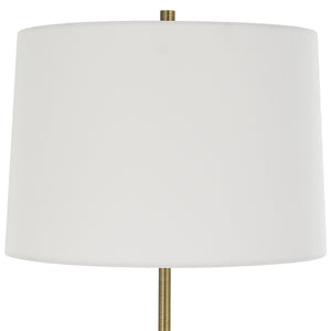 Annora Glossy White Table Lamp