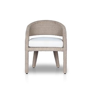Hawkins Outdoor Dining Chair in Vintage White