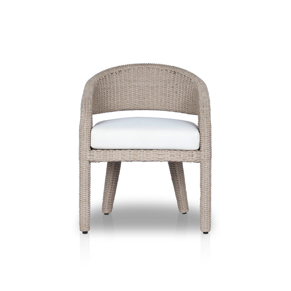 Hawkins Outdoor Dining Chair in Vintage White