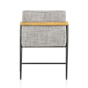 Rowen Dining Chair In Thames Raven
