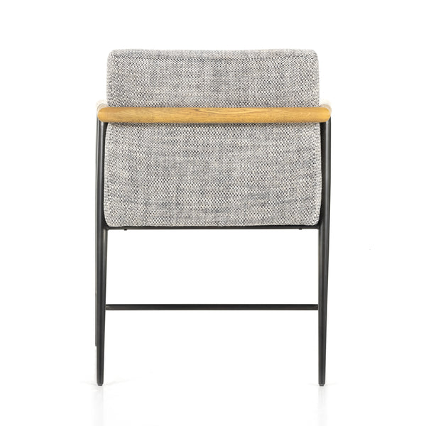 Rowen Dining Chair In Thames Raven