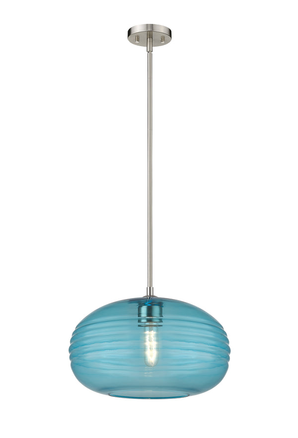 Harmony 1 Light Pendant in Brushed Nickel Finish
