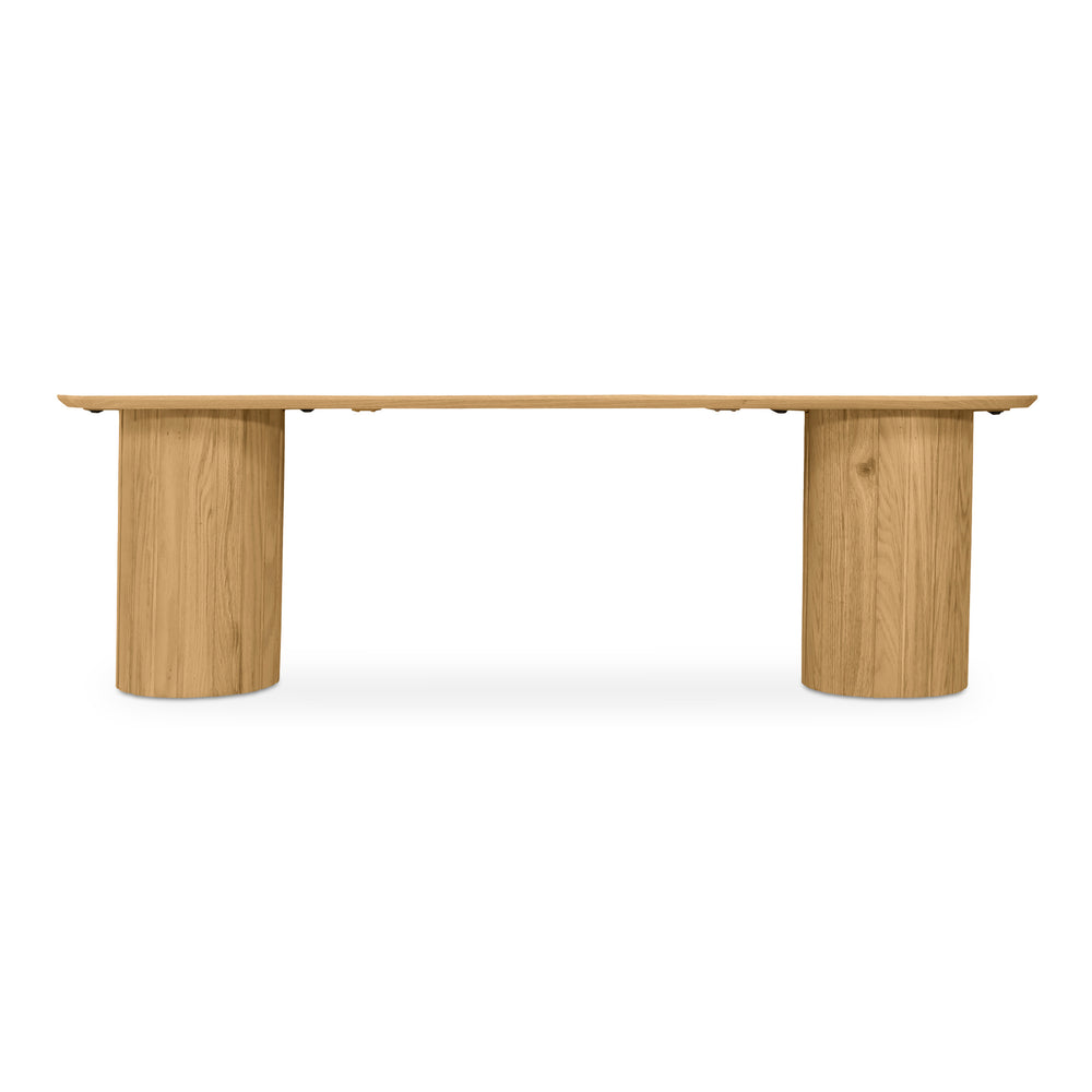 Povera Dining Bench in Natural Oak