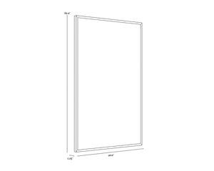 MIND OVER MATTER - 40" X 60" - BLACK FRAME
