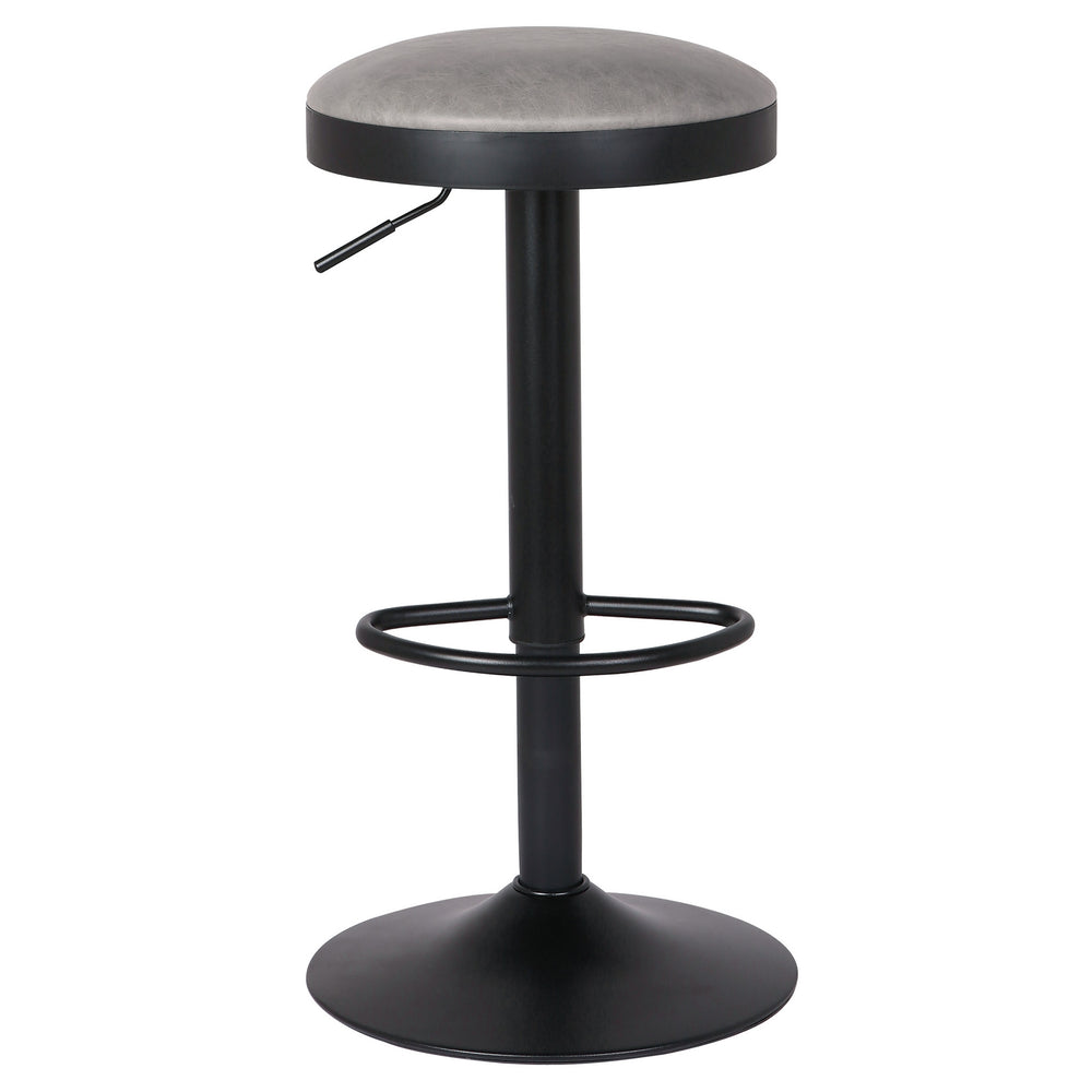 Juno Gaslift Bar Stool In Vintage Mist Gray