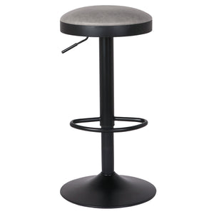 Juno Gaslift Bar Stool In Vintage Mist Gray