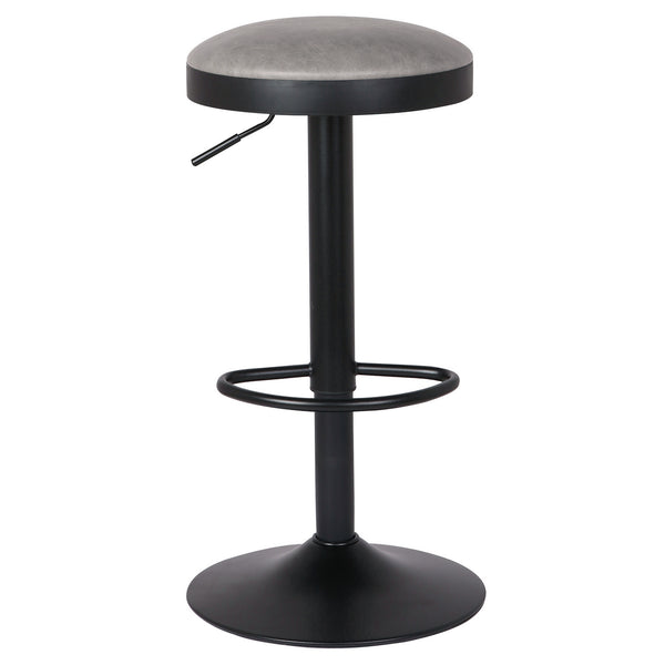 Juno Gaslift Bar Stool In Vintage Mist Gray