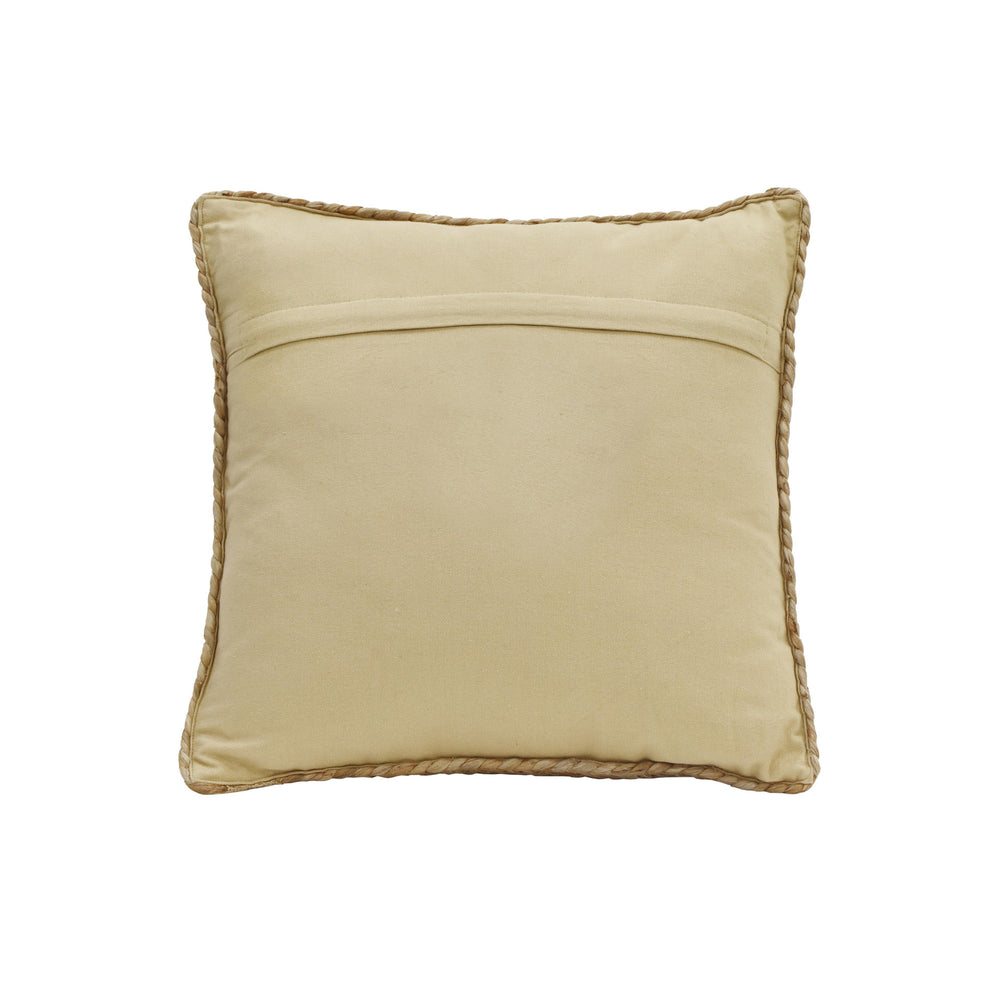 Blank Mind Black Square Accent Pillow
