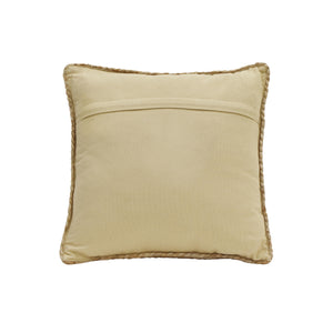 Blank Mind Black Square Accent Pillow