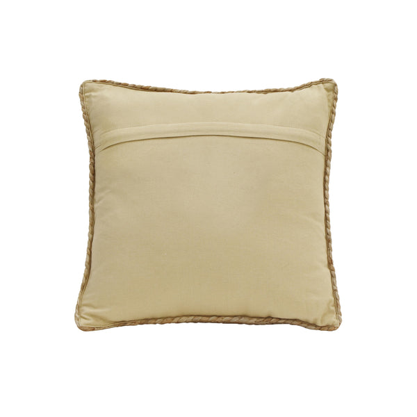 Blank Mind Black Square Accent Pillow